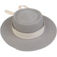 thumbnail image 3 of Beach Sun Hats for Women, Straw Hat for Women UPF 50+ UV Sun Protection Summer Hat Foldable Roll up Cap, 3 of 3