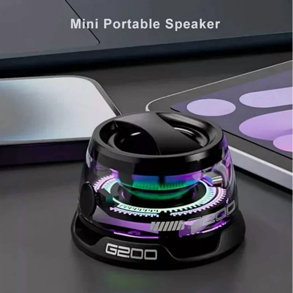 Magnetic Portable Bluetooth Speaker G200 Mini Sound 5.3 Bluetooth Phone Holder