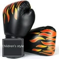 Chummist Red Flame Tiger Figure Boxing King Boxing Gloves Adult
