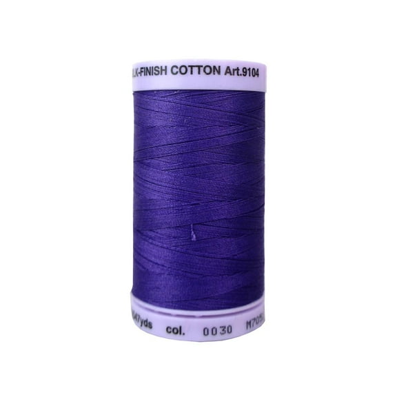 Mettler Silk Finish Cotton #50 547yd Iris Blue