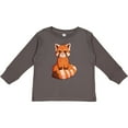 thumbnail image 3 of Inktastic Red Panda T-shirt Boys or Girls Long Sleeve Toddler T-Shirt, 3 of 5