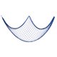 thumbnail image 1 of Decoración De Cuerda De Cáñamo De Redes Cuerda de cáñamo de estilo náutico colgante de malla decorativa para festivales de fiesta (azul), 1 of 8