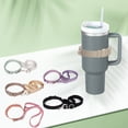 thumbnail image 4 of Naiovety Bolso de moda para botella de agua con bolsa portabotellas de agua de instalación rápida con correa elegante Teteras morados, 4 of 6