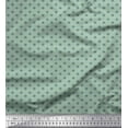 thumbnail image 1 of Soimoi Modal Satin Fabric Geometric Small Print Fabric by The Yard 42 Inch Wide, 1 of 1