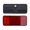 Single hole, variant on WEIOUKC Bicycle Reflector, Universal Red Bike Rear Reflector with M5 Screws, 9.8cm Safety Warning Disc for Bicycle Rack & Pannier
