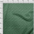 thumbnail image 3 of oneOone Silk Tabby Green Fabric Tropical Quilting Supplies Print Sewing Fabric By The Yard 42 Inch Wide, 3 of 5