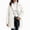 White, variant on Horkkom Long Winter Coats for Women Fleece Warm Button Jacket Soft Fuzzy Lapel Coat XL