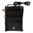 thumbnail image 4 of Leather Travel Neck Pouch Holder Passport Id Wallet Black Security Bag Pocket 510 (C), 4 of 46