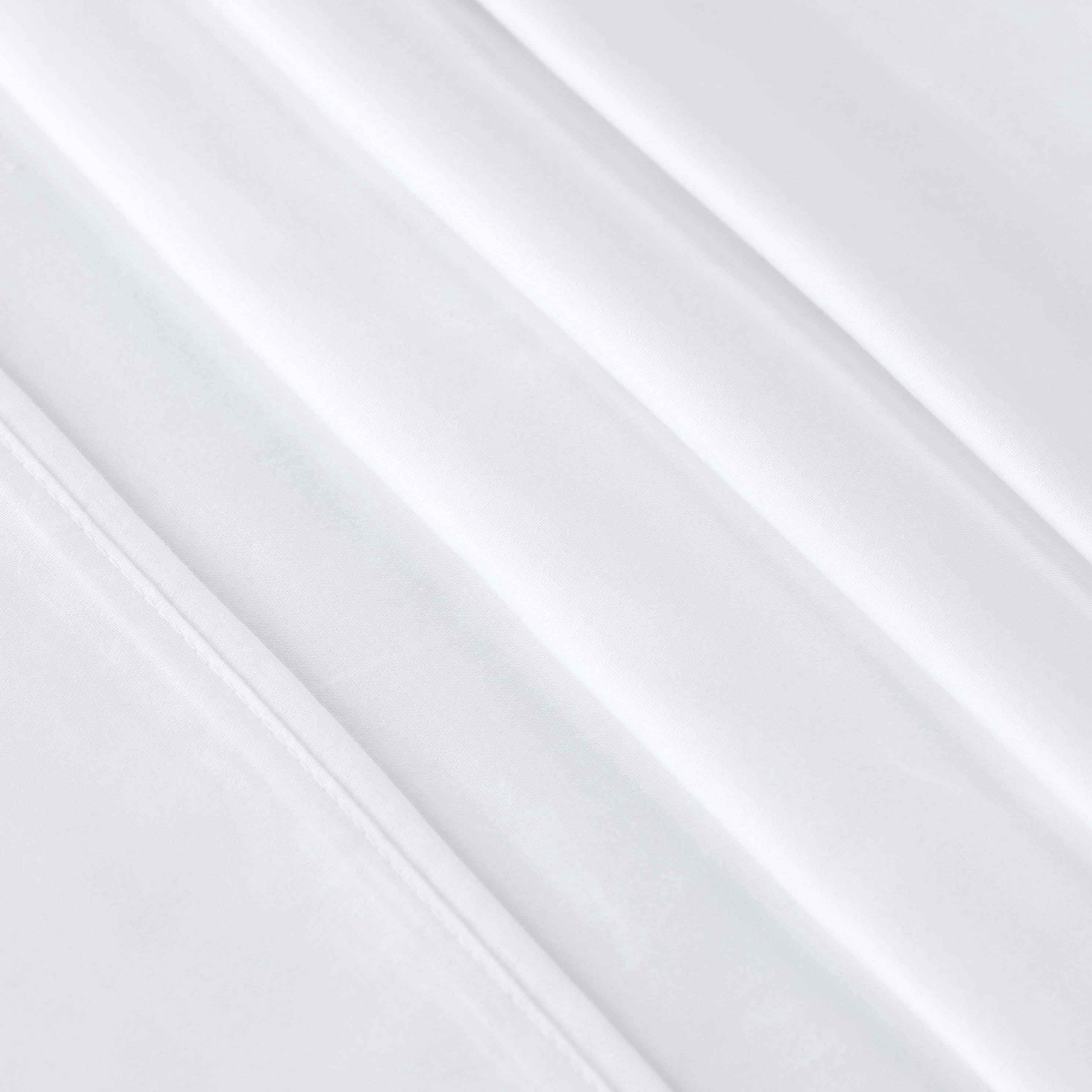 Superior Egyptian Cotton 300 Thread Count Deep Pocket Sheet Set, Queen, White