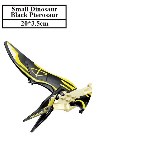 Dinosaurios jurásicos, Tiranosaurio Rex Wyvern Velociraptor Stegosaurus, bloques de construcción, juguetes para niños, dinosaurio, figura de anime