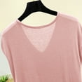 thumbnail image 4 of Npasoilc Summer Tops for Women Modal Sleeveless V-Neck Pullover Thin Breathable Blouse Solid Color Casual Loose Tank Tops, 4 of 5