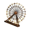 thumbnail image 3 of OULII Lot de 1 Décoration de Roue de Ciel Décoration de Pièce en Fer Style Rétro Salon, 3 of 7