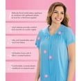 thumbnail image 5 of Exquisite Form Nylon Tricot Short Sleeve Matching Pajama Set 90107, 5 of 5