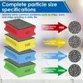 thumbnail image 4 of 4Pcs Diamond Hand Polishing Pads Set 60/100/200/400 Grit Wet Dry Diamond Sanding Block Foam Backing Reusable Sharp Sanding Block Kit Diamond Sanding Pads for Stone Glass Tile Metal, 4 of 7