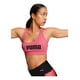 thumbnail image 3 of Top Puma Mujer Dama Entrenamiento Mid Impact Fit Rosa rosa XS, 3 of 7