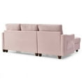 thumbnail image 6 of Glory Furniture Monica G0424B-SC Sectional With Storage , PINK, 6 of 8