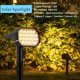thumbnail image 3 of Lámpara solar de paisaje moderna nórdica enchufable a tierra, foco impermeable, luz LED decorativa para patio, lámpara de pared para camino de jardín, lámpara para exteriores, 3 of 5