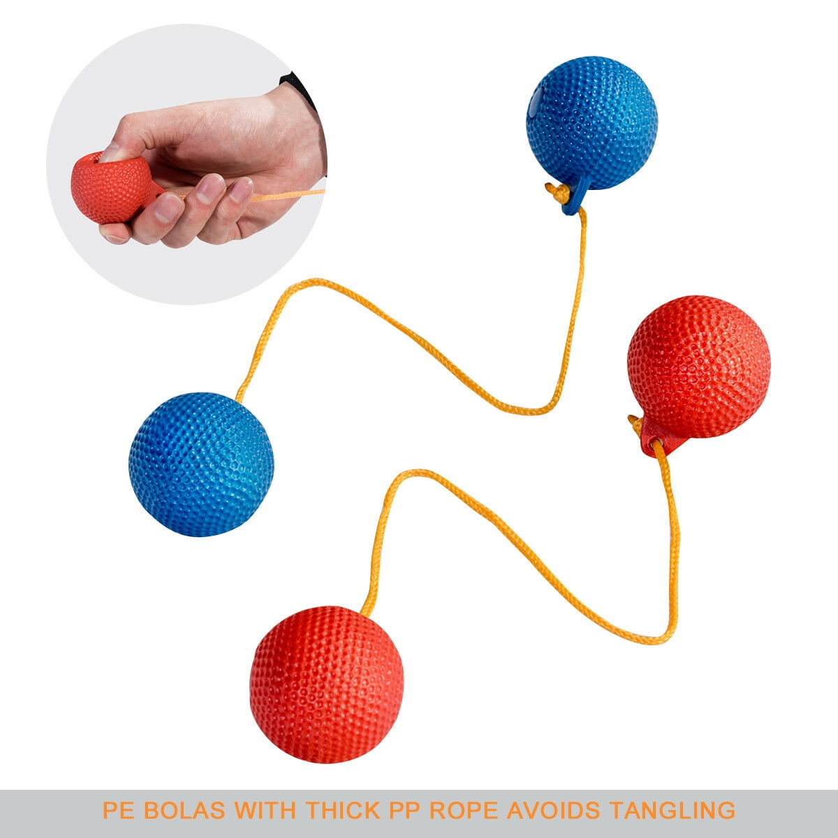 Portable Ladder Ball Toss Game Family Indoor Outdoor Game Sport 12 Balls W/ Bag