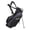 Black/Grey, variant on Ram Golf FX-LOCK Stand Bag with 14-Way Silent Lock-In Divider Top 8 Pockets Dual Strap EVA Hip Pad & Auto-Deploy Stand — Lightweight 7.4 lb Carry Bag for Men & Women Black/White