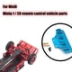 thumbnail image 5 of Regalos para hombres Control remoto Simulación de automóvil Spoiler trasero Ala de ala Accesorios de actualización de chico Juguetes Realización de piezas de repuesto Marco Azul Methold  FN009809-01, 5 of 7