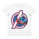 thumbnail image 1 of Playera Para Niño Marvel Avengers Cuello Redondo Manga Corta Talla 10 Blanco, 1 of 2