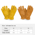 thumbnail image 2 of Work Gloves Gardening Carpenter Men and Women BBQ Gloves Welding Camping Baking, 2 of 5