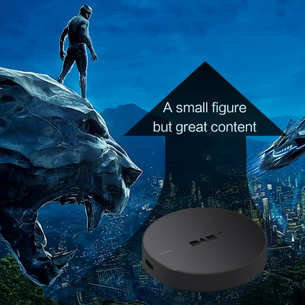 DAB+ Receiver, Plug And Play USB Port DAB+ Receiver High Signal Noise