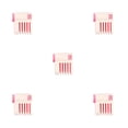 thumbnail image 2 of Injueey Pack of 2 5 Layers Cake Leveller Accessory Bread Pastry Toast Slicer Professional Cafe Tools Slicing Rust-proof Washable Type2 NO2, 2 of 6
