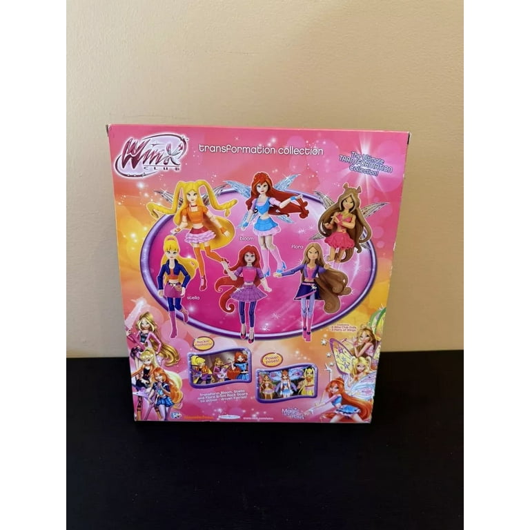 2012 Winx Club Jakks Pacific Transformation Collection Doll Set