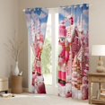 thumbnail image 3 of Homewish Kids Children Merry Christmas Black Out Curtains,Xmas Nutcracker Curtains Pack of 2 (42x63 Each),Happy New Year Bedroom Curtains,Lightweight Room Decor, 3 of 6