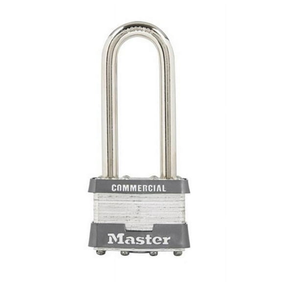 Master Lock 1-5/16 in. H X 1 in. W X 1-3/4 in. L Steel Double Locking Padlock Keyed Alike