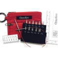 thumbnail image 2 of ChiaoGoo TWIST 2-Inch 3-Inch Shorties Red Set US- - US-3 Stainless Steel Interchangeable Knitting Needles, 2 of 2