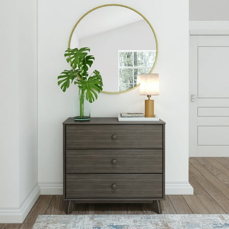 Plank+Beam Classic 3-Drawer Dresser, Clay
