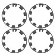 thumbnail image 2 of Autocollants Hubcap, Résistance Haute Température 360 Degrés Celsius Patch overage pour Modèle Y 2021 à 2023, 2 of 8