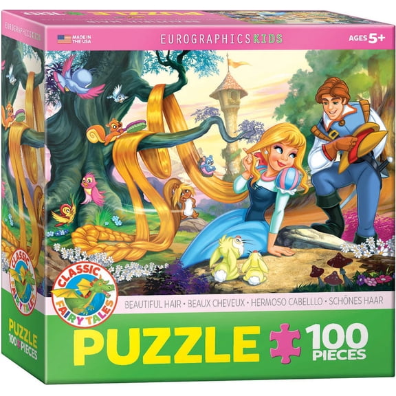 Beautiful Hair 100-Piece Puzzle