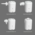 thumbnail image 3 of TOPINCN Electric Air Pump, Portable Mini Inflator Deflator for Air Cushion Bed Swimming Rings Outdoor Toys with Compact Lightweight Design, 3 of 7