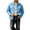 Sky Blue, variant on TKKCS Mens Trucker Jacket Button Down Regular Fit Casual Long Sleeve Outerwear Jackets with Multi Pockets Navy XL