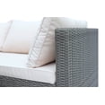 thumbnail image 5 of Abble 4 Piece Rattan Sectional Seating Group with Cushions, 5 of 5