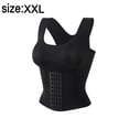 thumbnail image 2 of 4-en-1 Snatch Bra Cintura Entrenador Corsé Tops para Mujer Corsé Sujetador Chaleco Cintura Shaper Corsé - Negro, 2 of 6