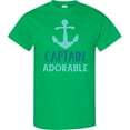 thumbnail image 3 of Inktastic Captain Adorable, Boat Anchor, Sailor, Sailing T-Shirt, 3 of 5
