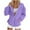 Purple, variant on Oversized Solid Zip Up Hoodie for Women Drawstring Hooded Long Sleeve Fleece Vintage Sweatshirts Jackets Pockets