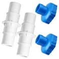 thumbnail image 2 of Mosiee Kit d'Adaptateur de Tuyau de Piscine Aspirateurs Large Gamme d'Applications Résistant aux Casses, 2 of 7