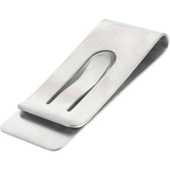 Luxshiny Slim Titanium Money Clip for Cash and Credit Card Organization