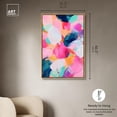 thumbnail image 5 of Peony Burst Vision Canvas Modern Color Abstract by Art Remedy, Gold Frame, 30" x 45", 5 of 7