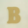 thumbnail image 4 of Package of 1, 8 Inch X 3/4" Thickness MDF Letter B in The Goudy Heavy Font, Thick, Upper Case for Art & Craft Project, Made in USA, 4 of 4