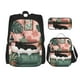 thumbnail image 1 of Fotbe Black Cat Pink Bathroom Set Escolar 3 en 1 para Niños - Mochila Duradera con Lonchera Aislante y Estuche para Lápices - Mochila Escolar para Niños y Niñas, 1 of 7