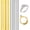 clear+ gold, variant on Invisible Ring Size Adjuster for Loose Rings Wide Ring Fixing Ring Adjuster Fit Any Rings 8 Pack Assorted Sizes of Ring Sizer