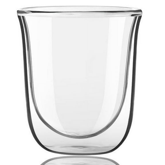 JoyJolt Javaah Double Wall Glass 2 oz. Shot Glass (Set of 2)