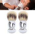 thumbnail image 1 of Pincel de Afeitar, 2 Pezas de Espuma Cepillo de Afeitar Cabello para Hombres, 1 of 7