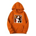 thumbnail image 1 of Sudadera con capucha de manga larga para mujer, informal, con capucha, para exteriores y chaquetas, ropa deportiva de moda para mujer, con capucha y ropa de invierno, sudadera con capucha de manga lar, 1 of 6